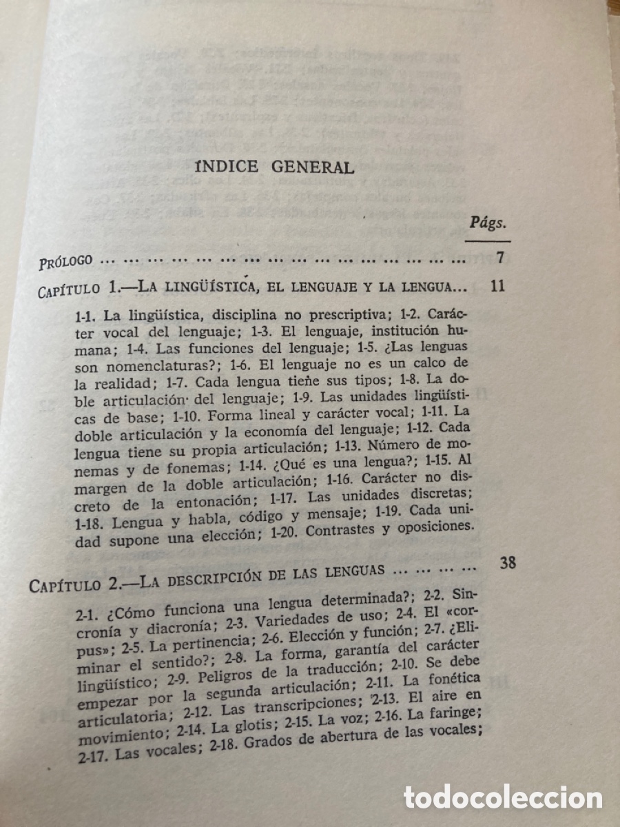 Libros de segunda mano: Elementos de ling&uuml;&iacute;stica general. Andr&eacute; Martinet - Foto 4