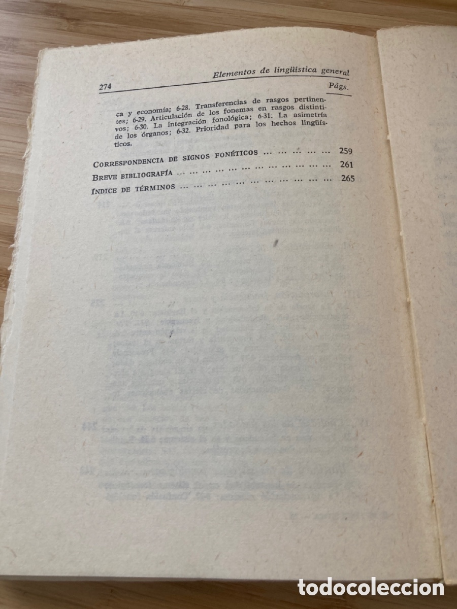 Libros de segunda mano: Elementos de ling&uuml;&iacute;stica general. Andr&eacute; Martinet - Foto 7