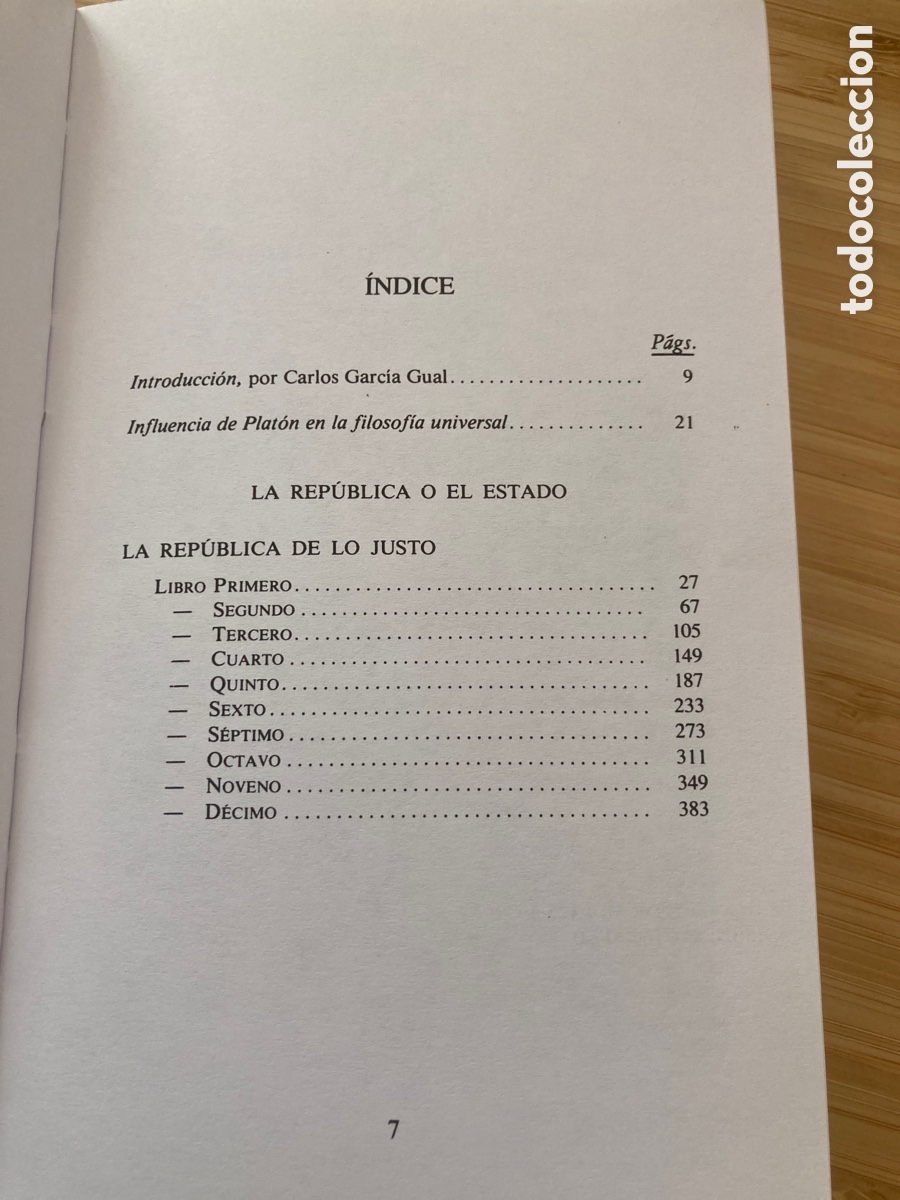 Libros de segunda mano: La rep&uacute;blica. Plat&oacute;n - Foto 3