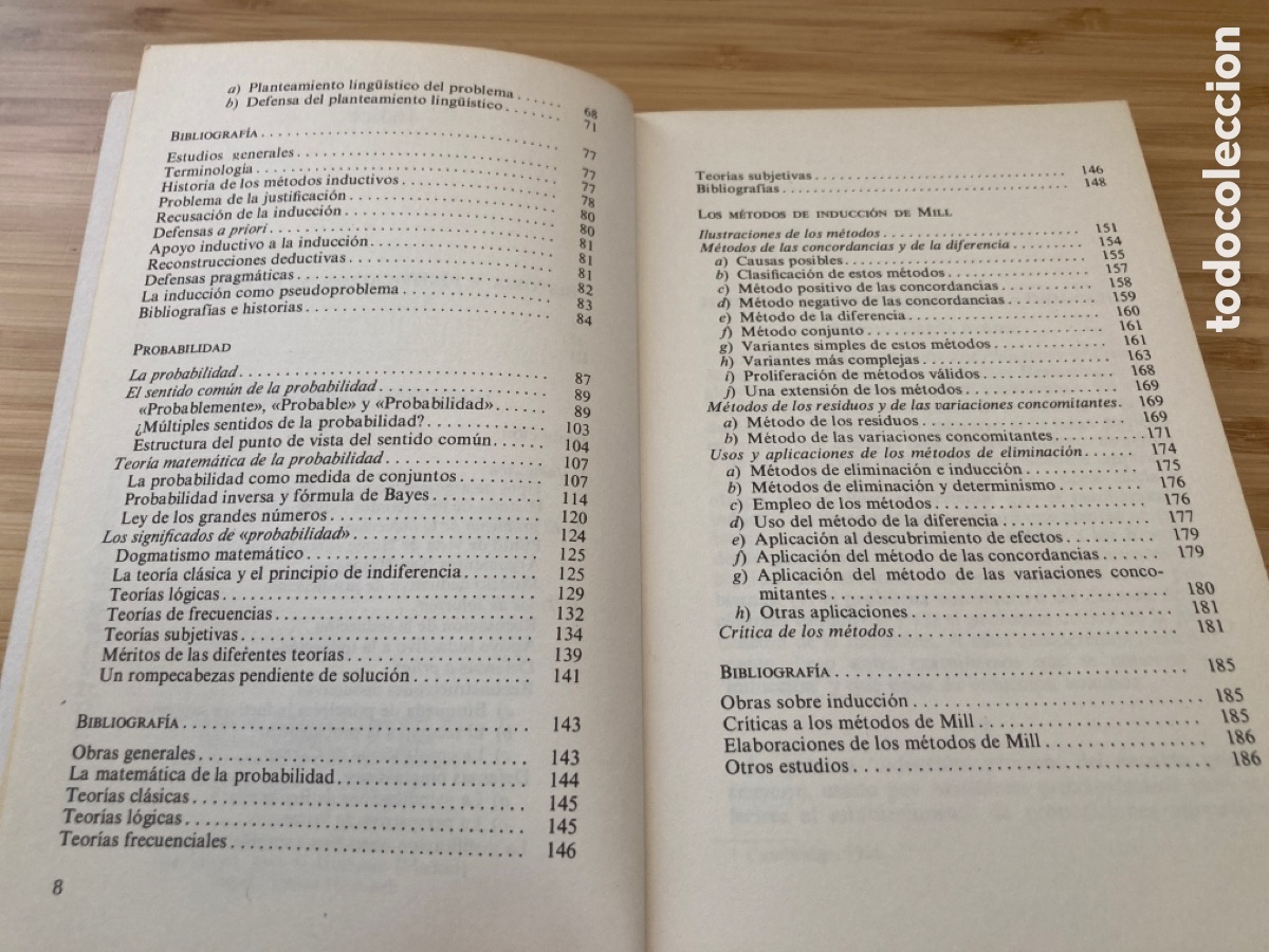 Libros de segunda mano: Inducci&oacute;n y probabilidad. Max Black - Foto 4