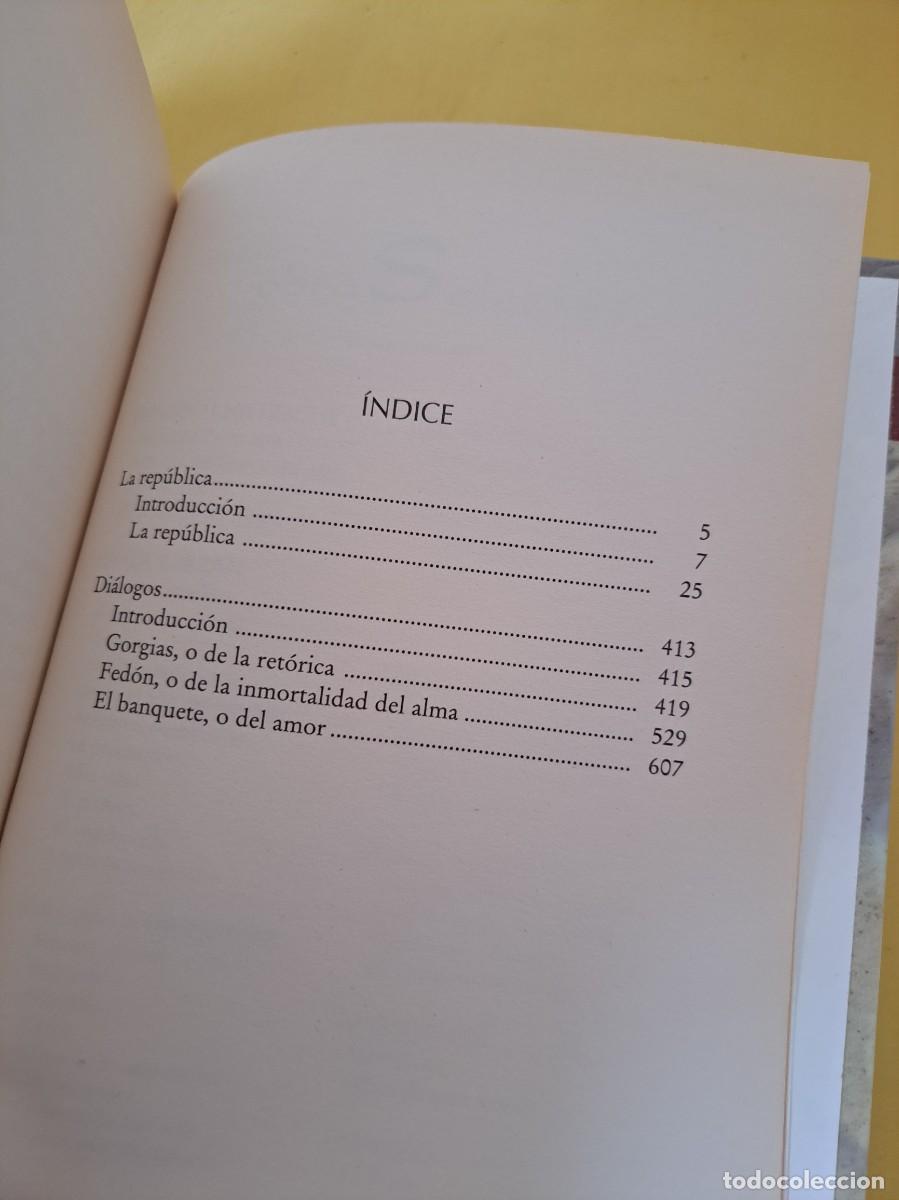 Libros de segunda mano: PLATON - OBRAS SELECTAS - EDICIONES EDIMAT 2012 - Foto 3