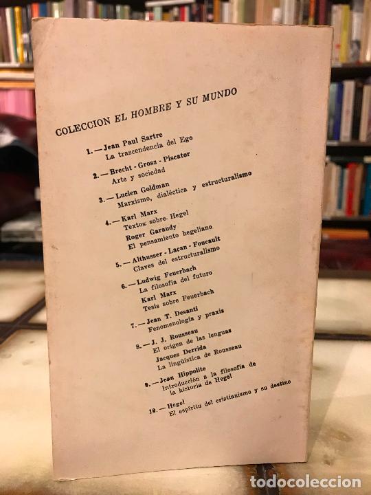 Libros de segunda mano: Jacques Derrida. La ling&uuml;&iacute;stica de Rousseau. El origen de las lenguas. - Foto 2