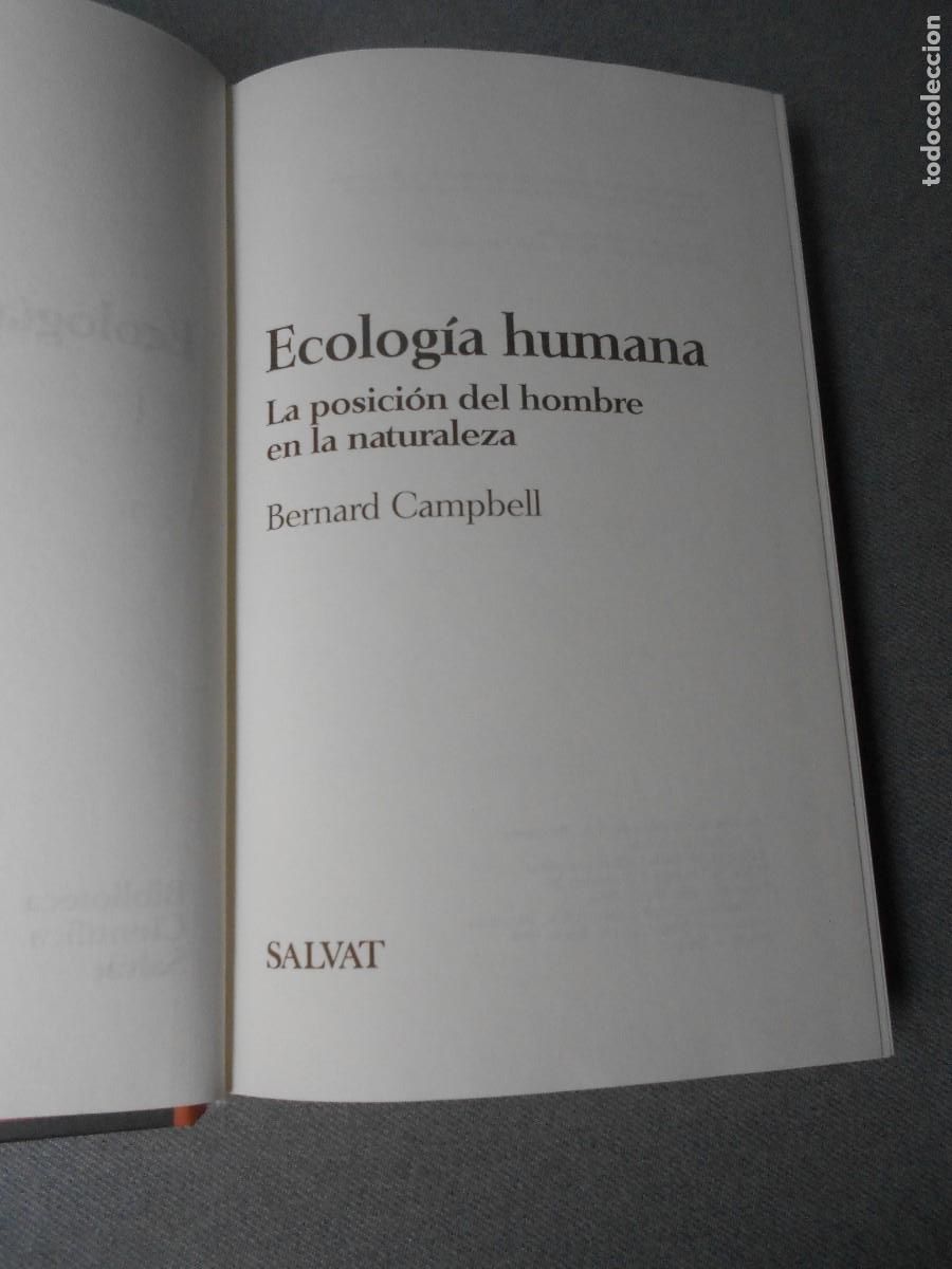 Libros de segunda mano: ECOLOGIA HUMANA - Foto 2