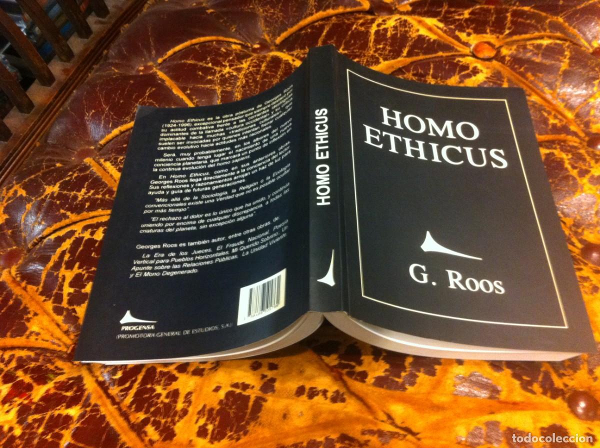 Libros de segunda mano: G. ROOS. HOMO ETHICUS. 1999, PROGENSA - Foto 1