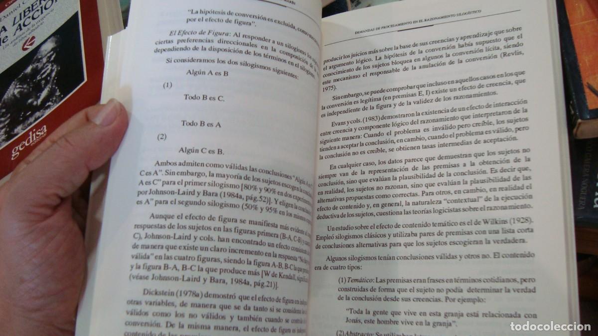 Libros de segunda mano: DEMANDAS DE PROCESAMIENTO EN EL RAZONAMIENTO SILOGISTICO - Foto 6