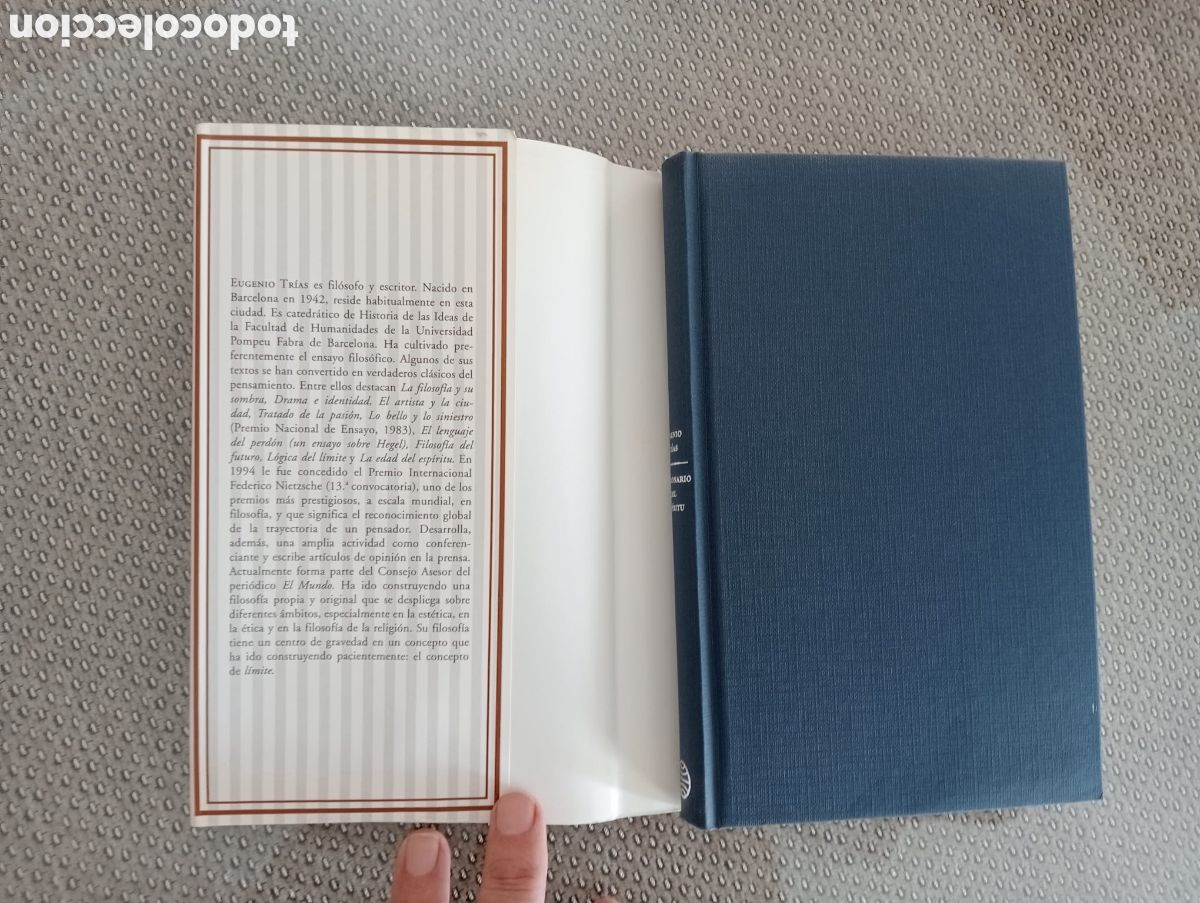 Libros de segunda mano: Diccionario del esp&iacute;ritu / Eugenio Tr&iacute;as - Foto 3