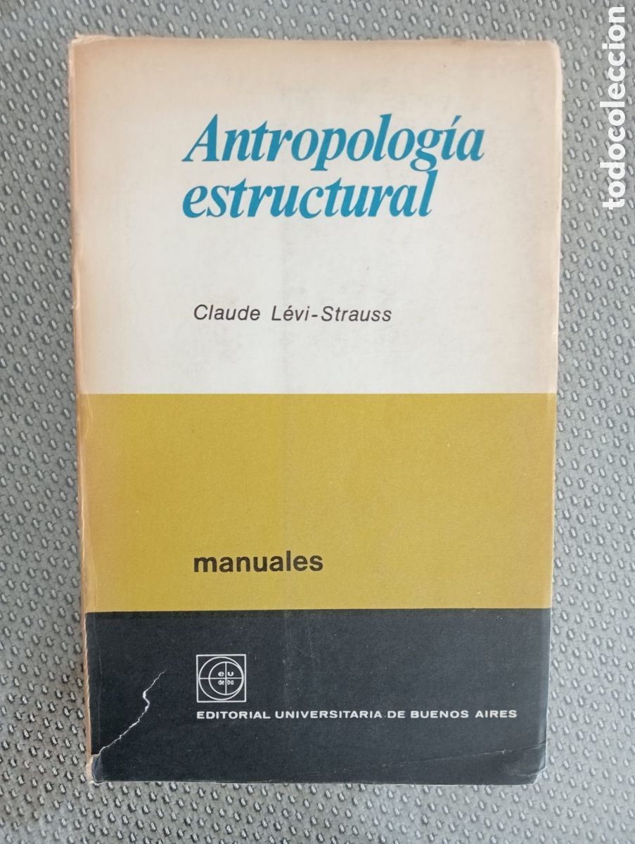 Libros de segunda mano: Antropolog&iacute;a estructural / Claude L&Eacute;VI-STRAUSS - Foto 1
