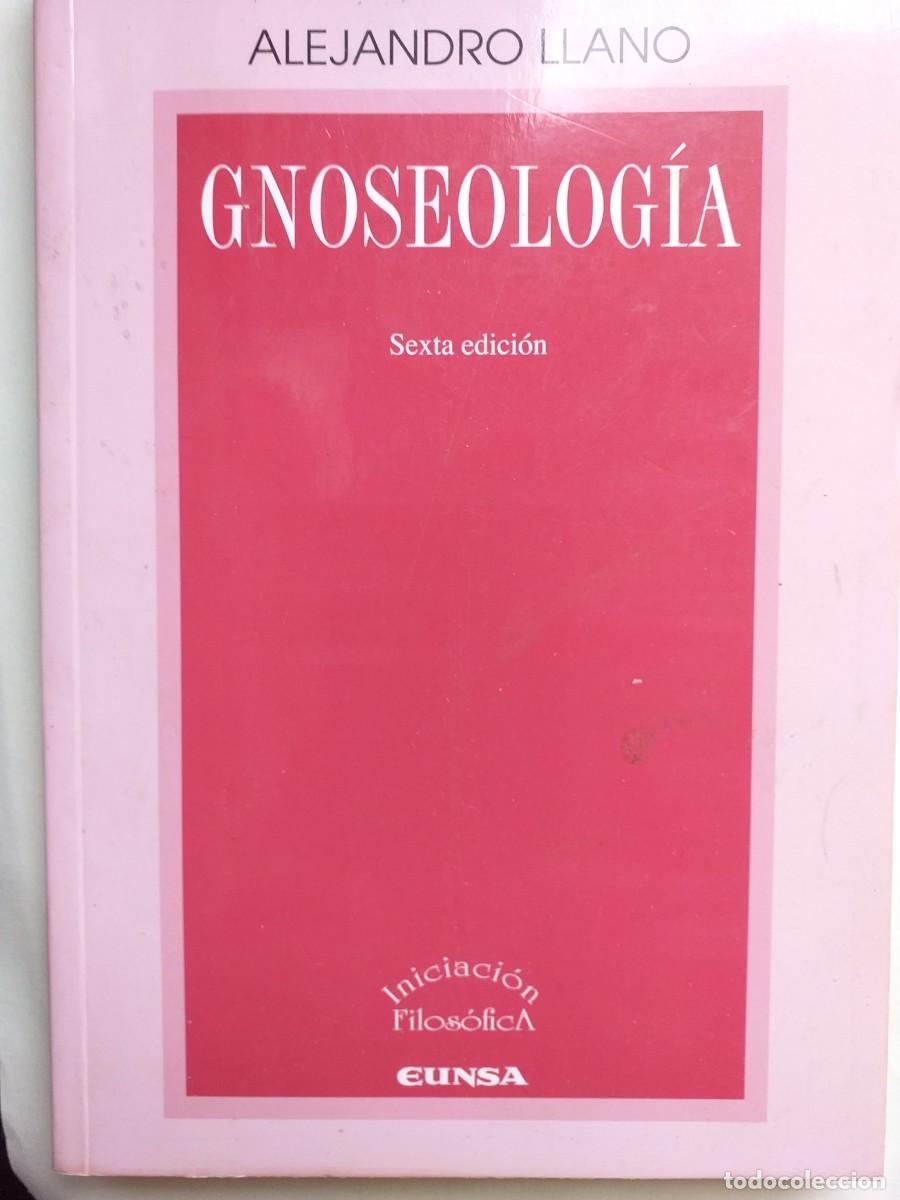Libros de segunda mano: Gnoseolog&iacute;a Alejandro Llano - Foto 1