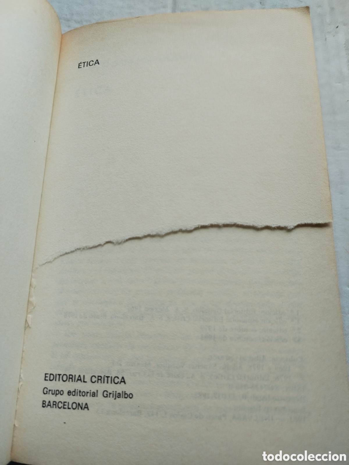 Libros de segunda mano: ETICA/ADOLFO S&Aacute;NCHEZ VAZQUEZ - Foto 2