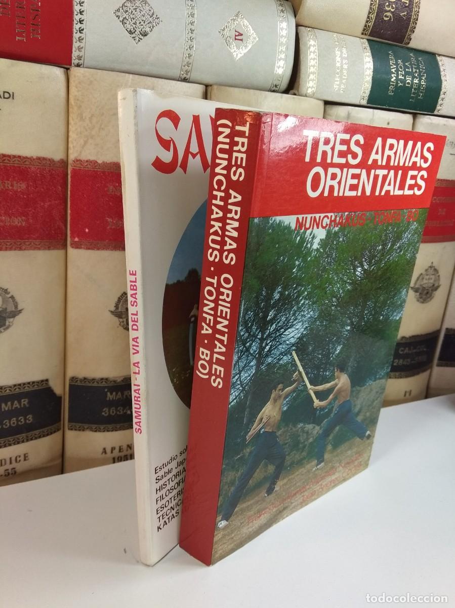 Libros de segunda mano: TRES ARMAS ORIENTALES / SAMURAI. LA V&Iacute;A DEL SABLE. - Foto 2