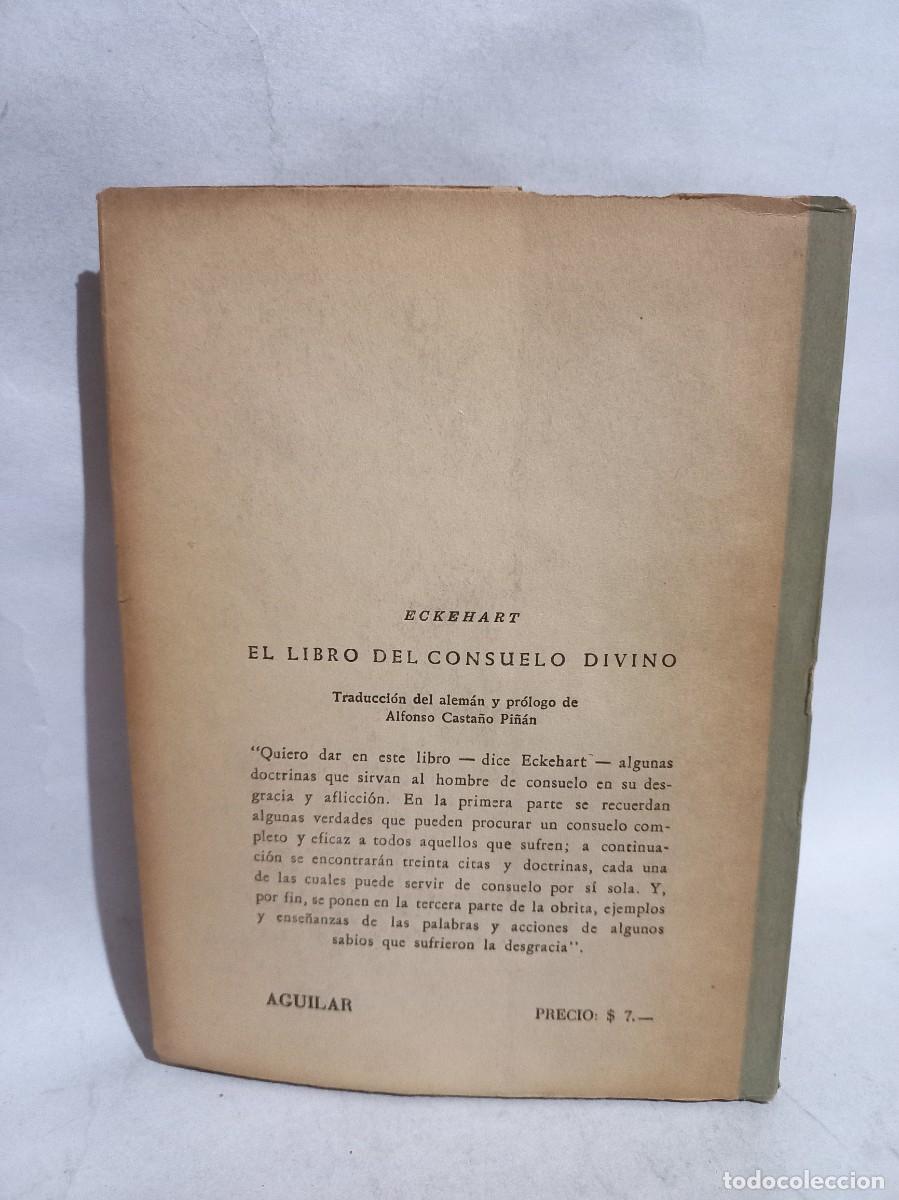 Libros de segunda mano: Eckehart - El Libro del Consuelo Divino - 1955 - Foto 4
