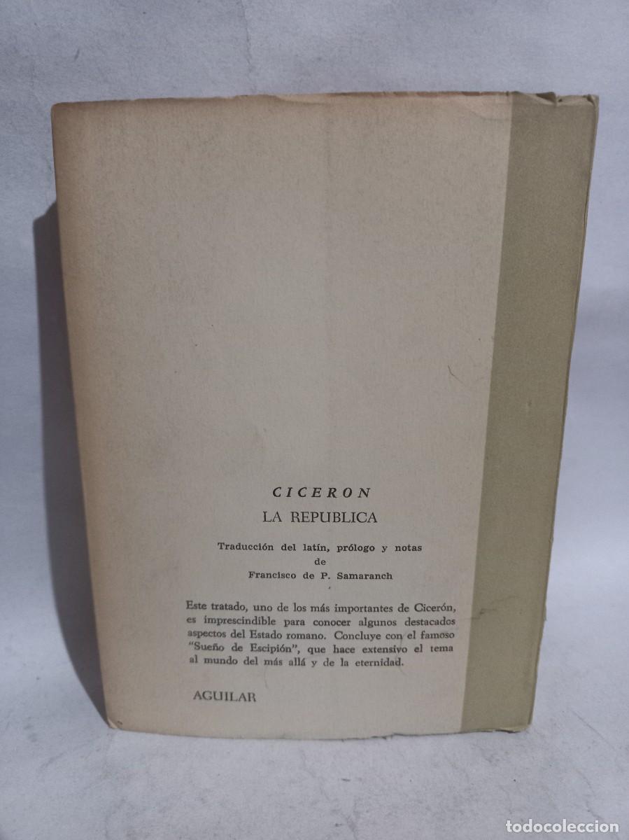 Libros de segunda mano: Ciceron - La Republica - 1967 - Foto 4