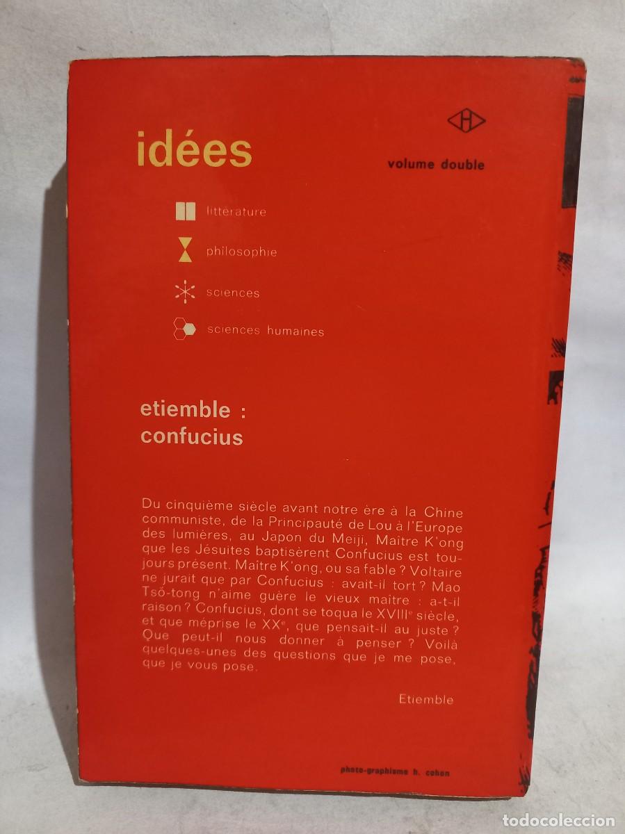 Libros de segunda mano: Etiemble - Confucius - 1966 - Foto 4