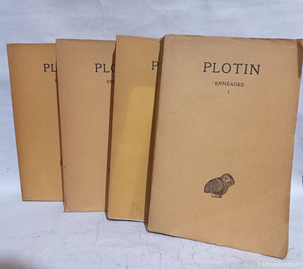 Libros de segunda mano: Plotin - Enn&eacute;ades, 4 Tomos - 1954, 1956 - Foto 1