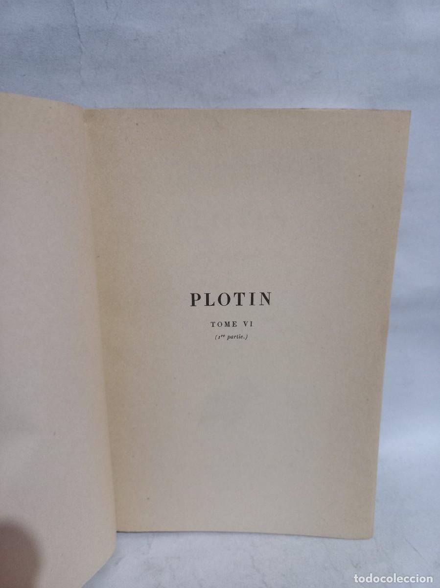 Libros de segunda mano: Plotin - Enn&eacute;ades, 4 Tomos - 1954, 1956 - Foto 6