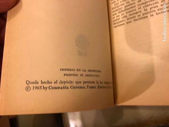 Libros de segunda mano: H&ouml;lderlin y Heidegger. Beda Allemann. - Foto 4