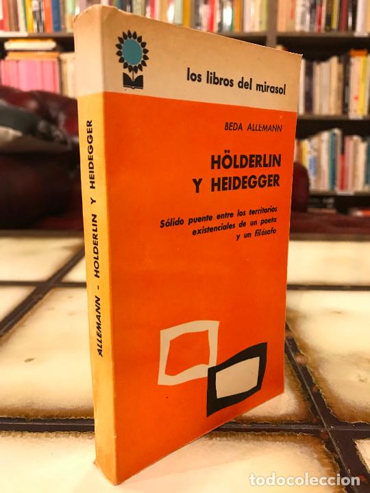 Libros de segunda mano: H&ouml;lderlin y Heidegger. Beda Allemann. - Foto 1