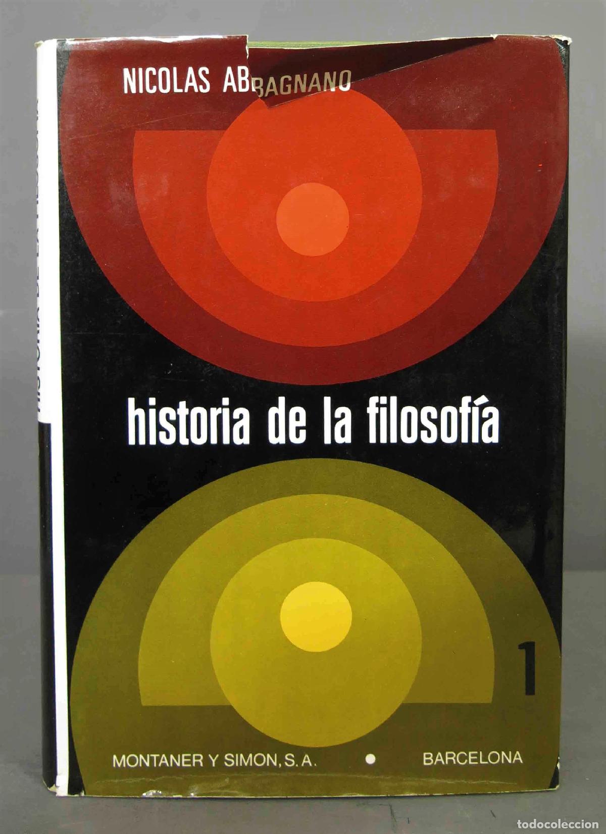 Historia De La Filosofia. Abbagnano. Tomo I - Compra Venta En Todocoleccion