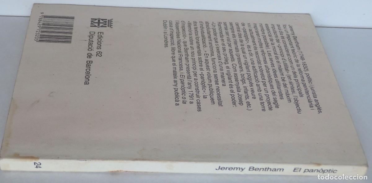 Libros de segunda mano: Jeremy BENTHAM &ndash; El Pan&ograve;ptic &ndash; Cl&agrave;ssics del Pensament modern - Foto 3