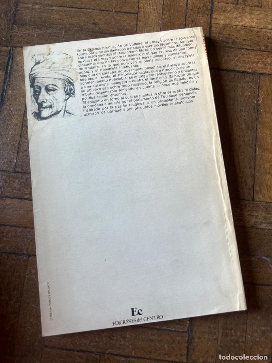 Libros de segunda mano: Ensayo sobre la tolerancia - Voltaire - Foto 4
