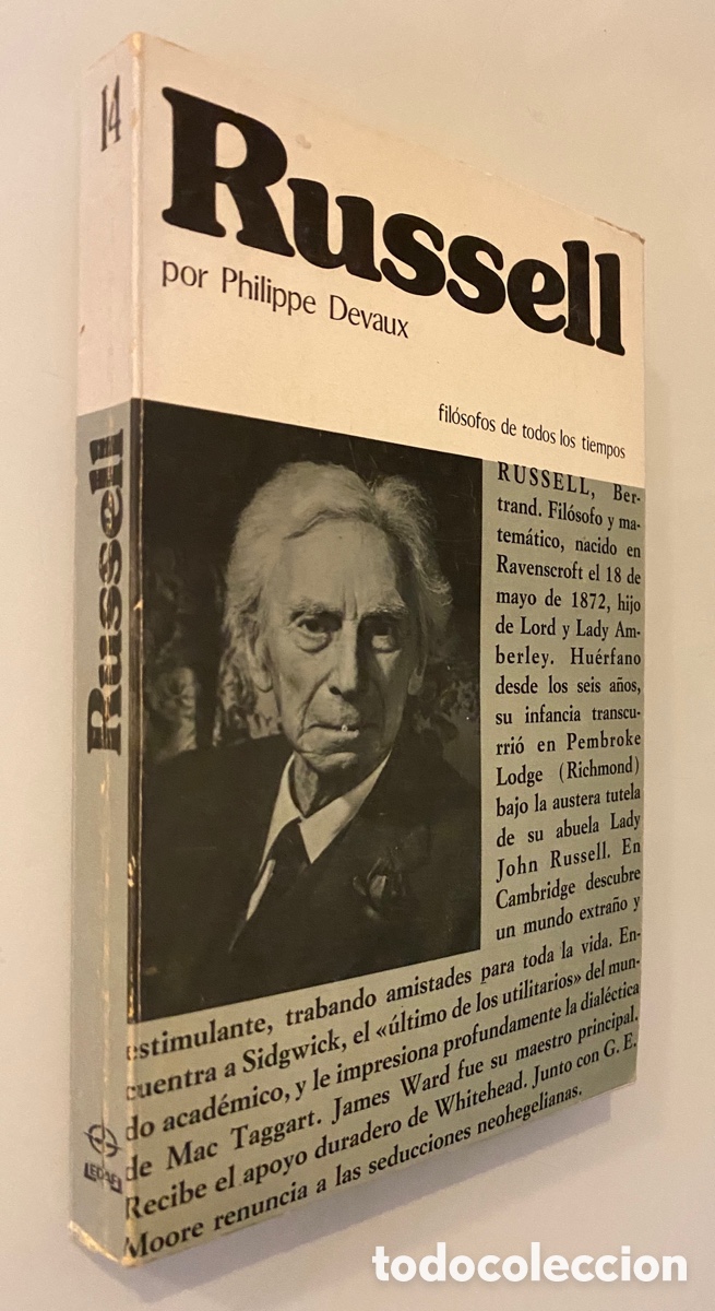 Libros de segunda mano: Russell o la paz en la verdad - DEVAUX, Philippe - Foto 1