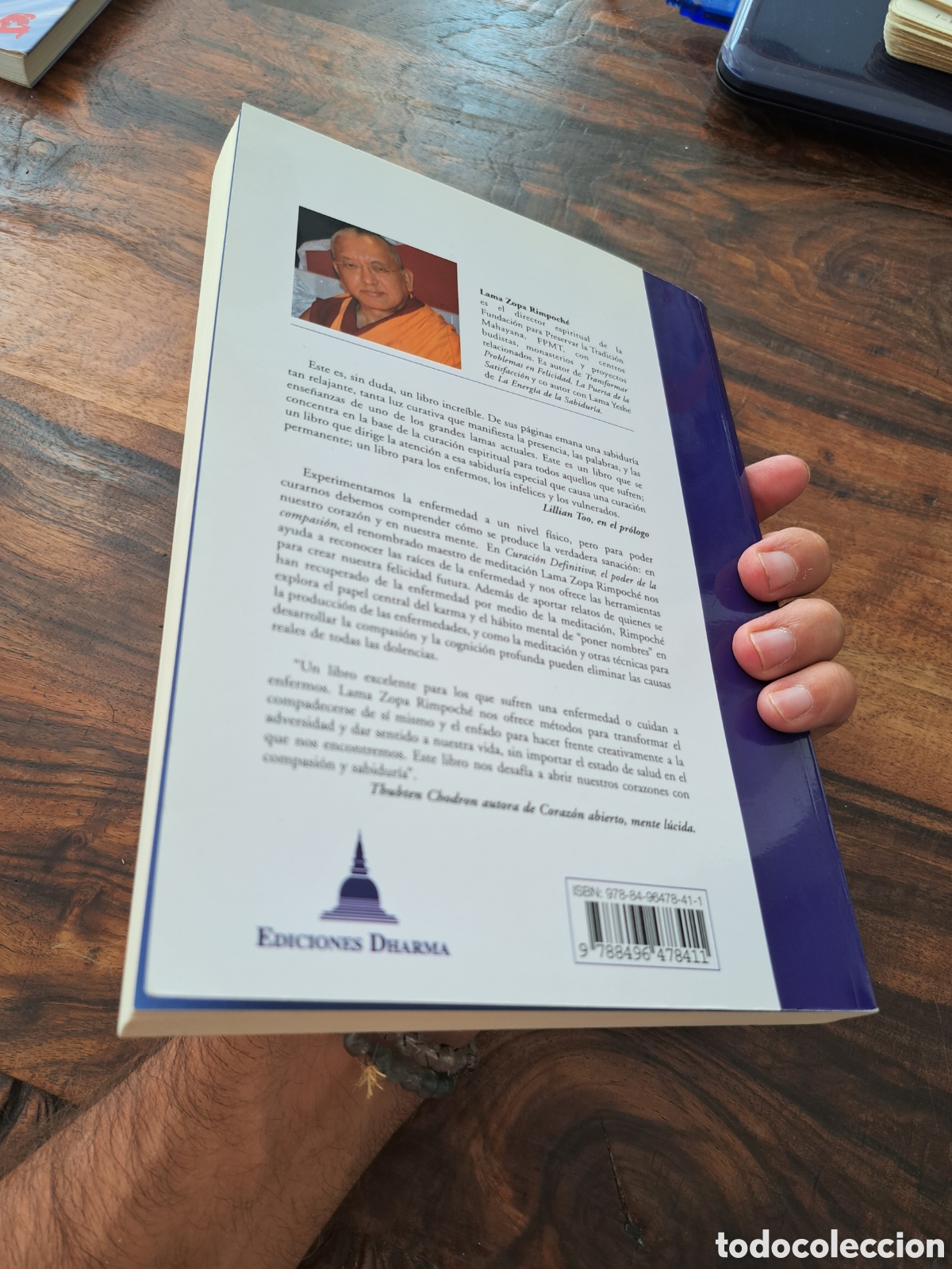Libros de segunda mano: Curacion definitiva. El poder de la compasi&oacute;n pasi&oacute;n. Lama Zopa Rimponch&eacute; - Foto 3