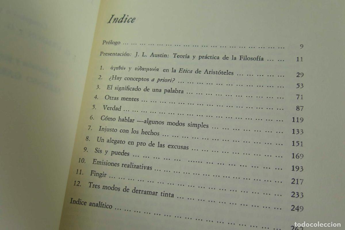 Libros de segunda mano: ENSAYOS FILOS&Oacute;FICOS. AUSTIN - Foto 2
