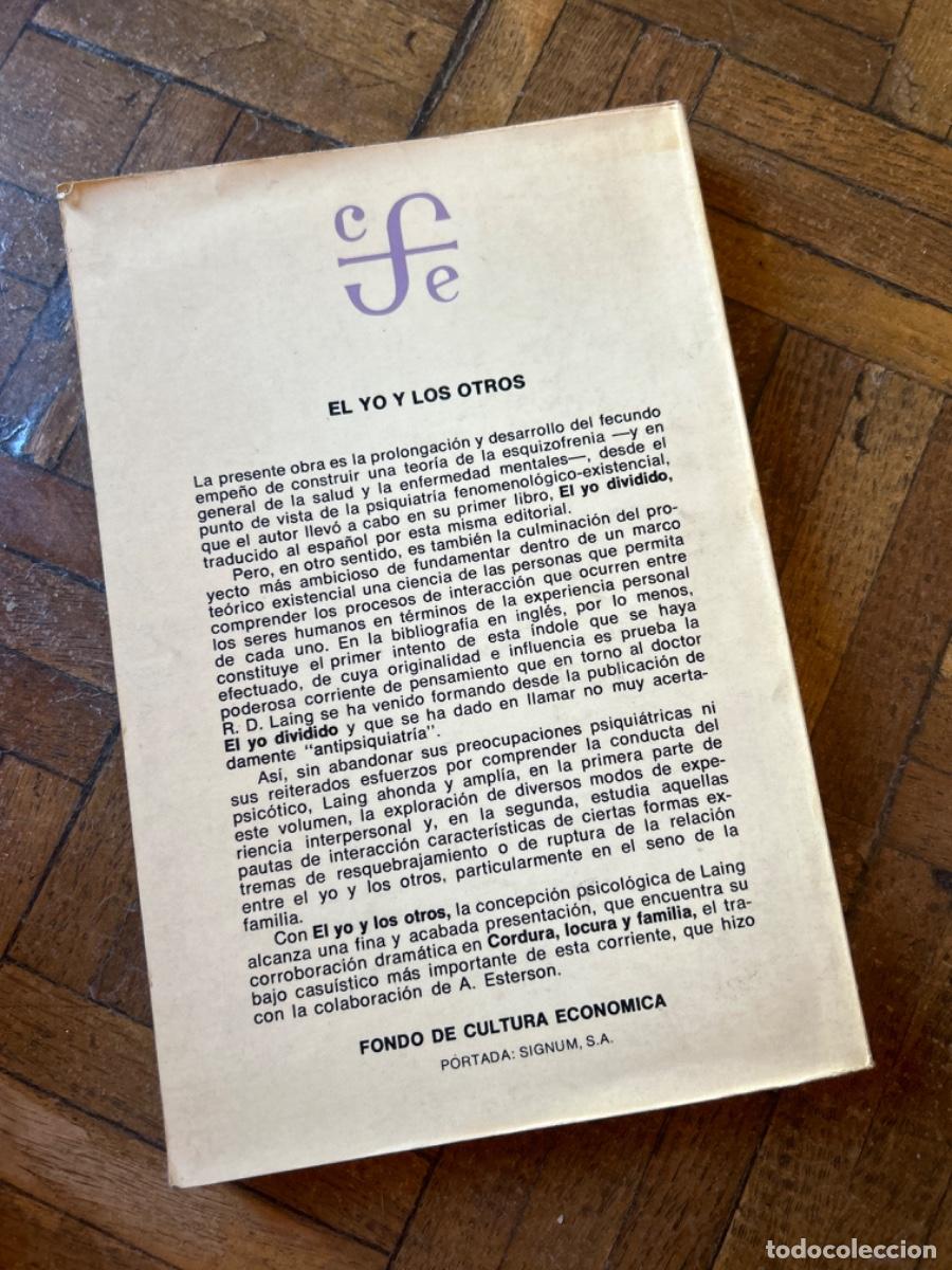 Libros de segunda mano: El yo y los otros - R. D. Laing - Foto 4