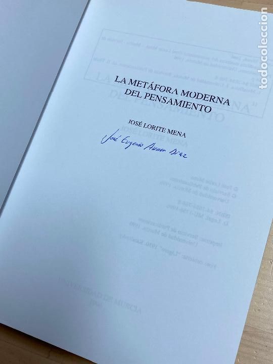 Libros de segunda mano: La met&aacute;fora moderna del pensamiento - Foto 2