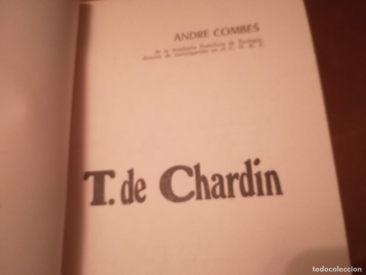Libros de segunda mano: T.DE CHARDIN / ANDRE COMBES / EVA 021 / SEGHERS - Foto 2