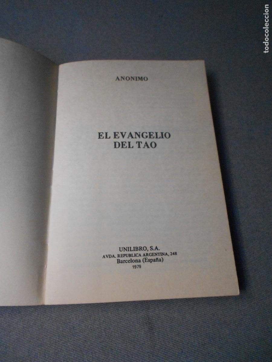 Libros de segunda mano: EL EVANGELIO DEL TAO - Foto 2