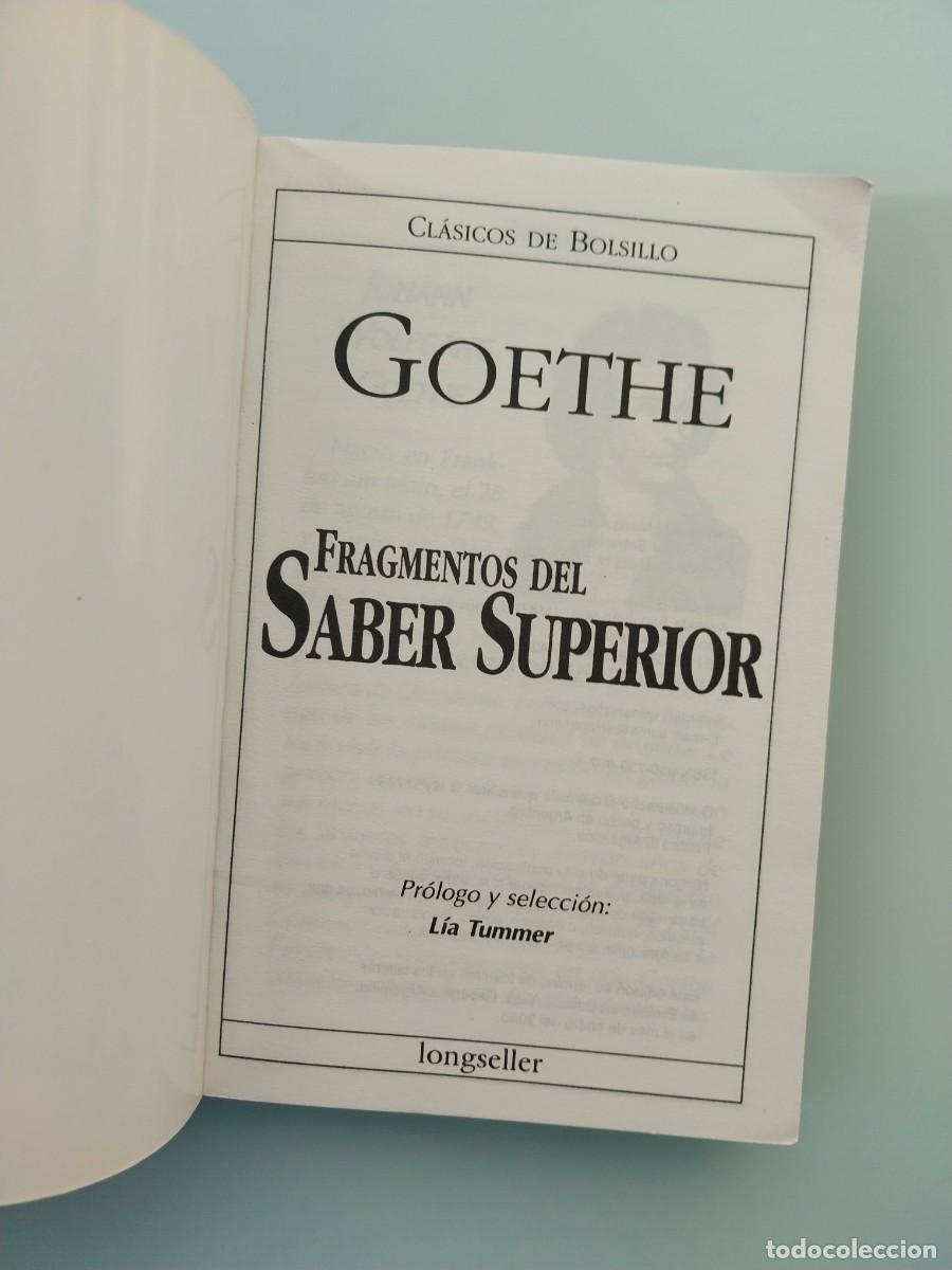 Libros de segunda mano: Fragmentos del saber superior - Foto 5