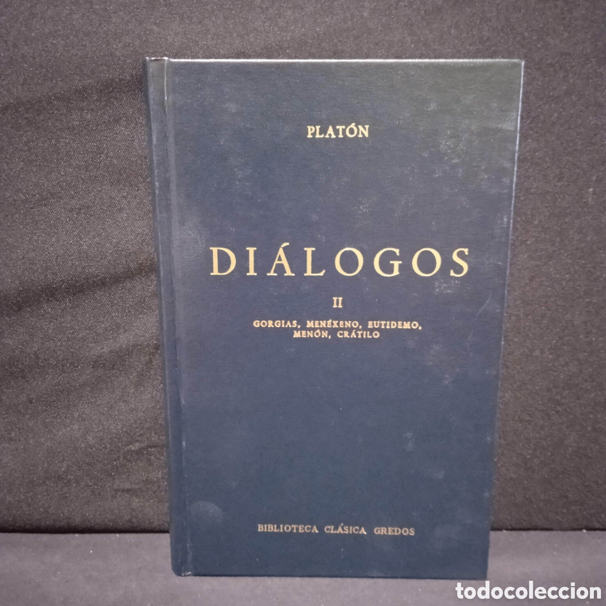 Libros de segunda mano: DI&Aacute;LOGOS IV REP&Uacute;BLICA - PLAT&Oacute;N - BIB CL&Aacute;SICA GREDOS 94 1992 *SUBRAYADOS*