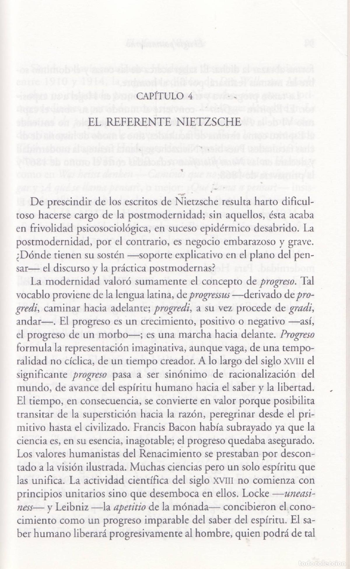Libros de segunda mano: El siglo postmoderno (1900-2001) - Fullat, Octavi - Foto 3