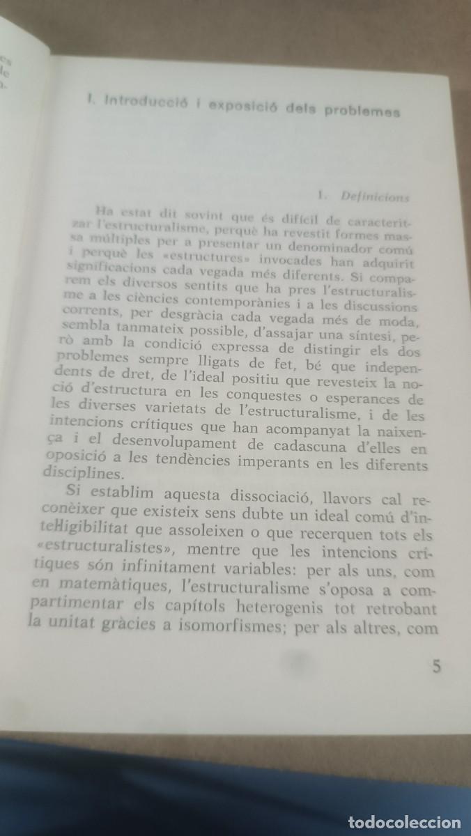 Libros de segunda mano: LESTRUCTURALISME -Jean Piaget -1969 - Foto 4