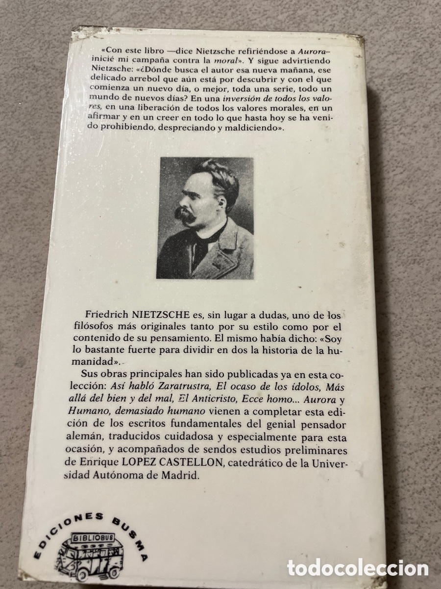 Libros de segunda mano: Aurora Friedrich Nietzsche. Ediciones PPP - Foto 4