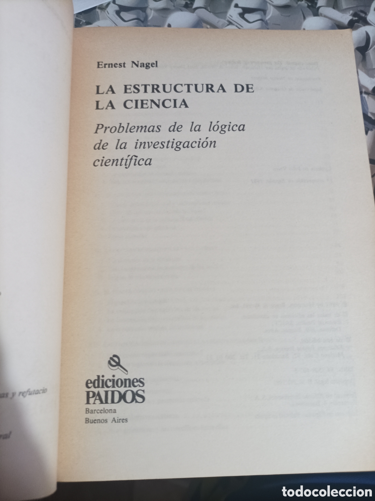 Libros de segunda mano: La estructura de la ciencia E Nagel - Foto 3