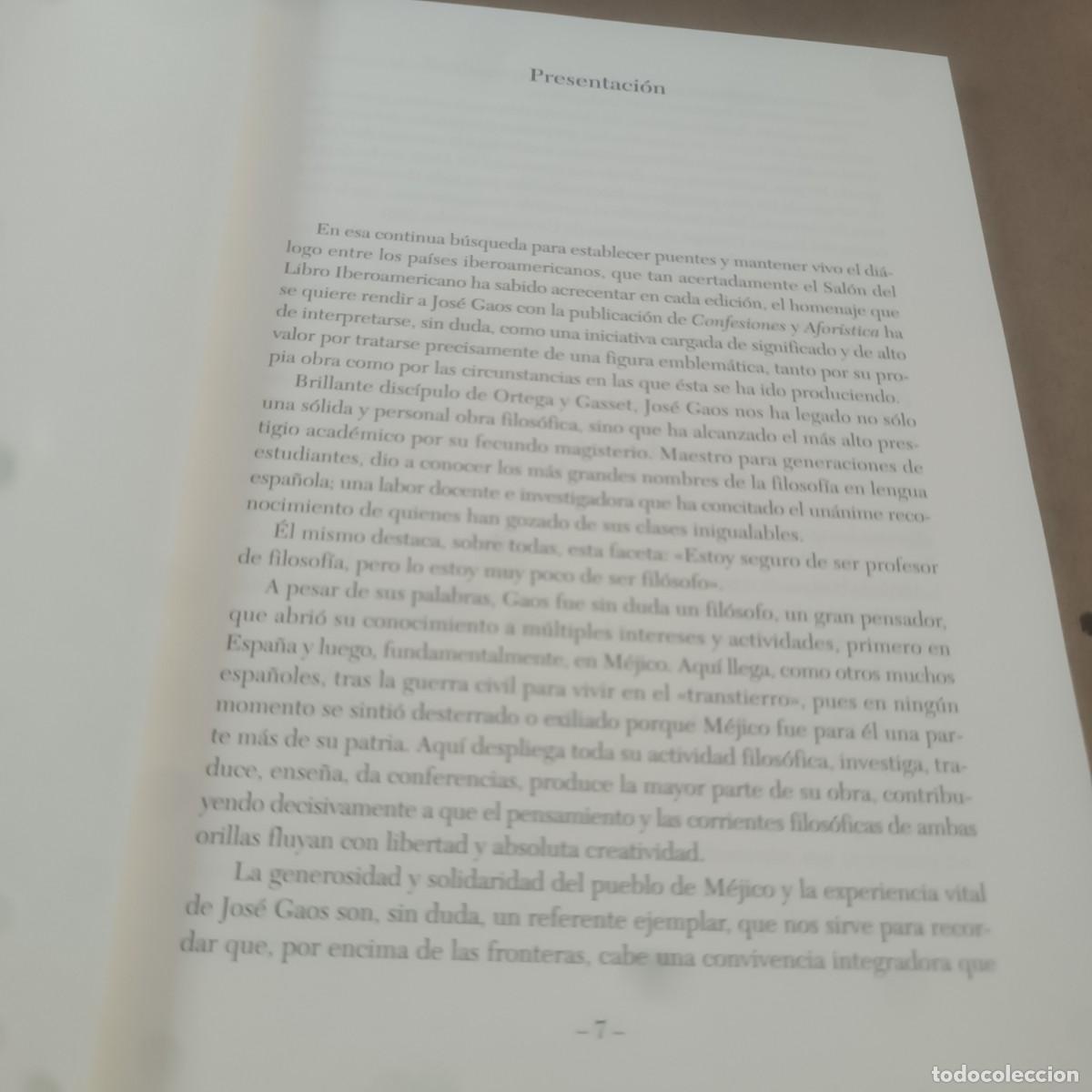 Libros de segunda mano: CONFESIONES PROFESIONALES AFOR&Iacute;STICA REF 1819 - Foto 4