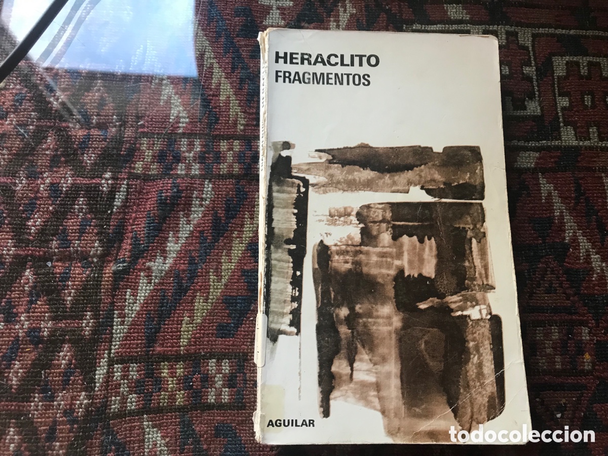 Second hand books: Heráclito. Fragmentos. Aguilar