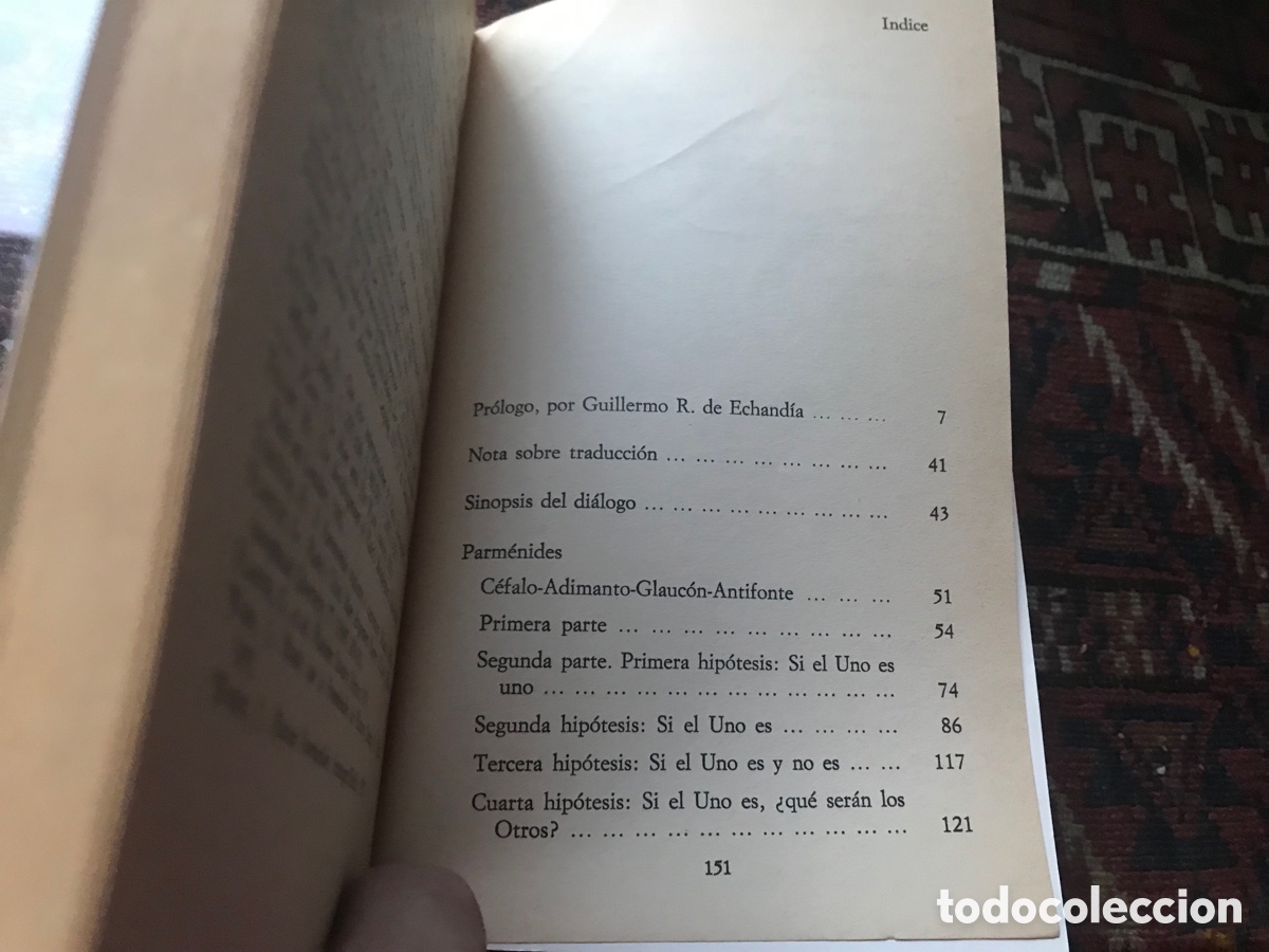 Libros de segunda mano: Parm&eacute;nides. Plat&oacute;n. Alianza editorial. - Foto 4