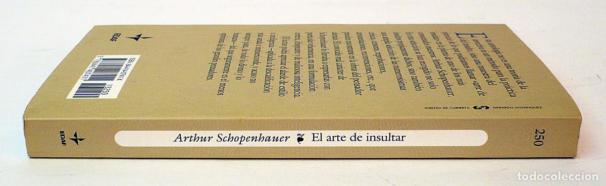 Libros de segunda mano: Arthur Schopenhauer, el arte de insultar - Foto 4