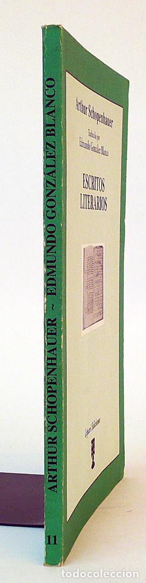 Libros de segunda mano: Arthur Schopenhauer, Escritos literarios - Foto 2