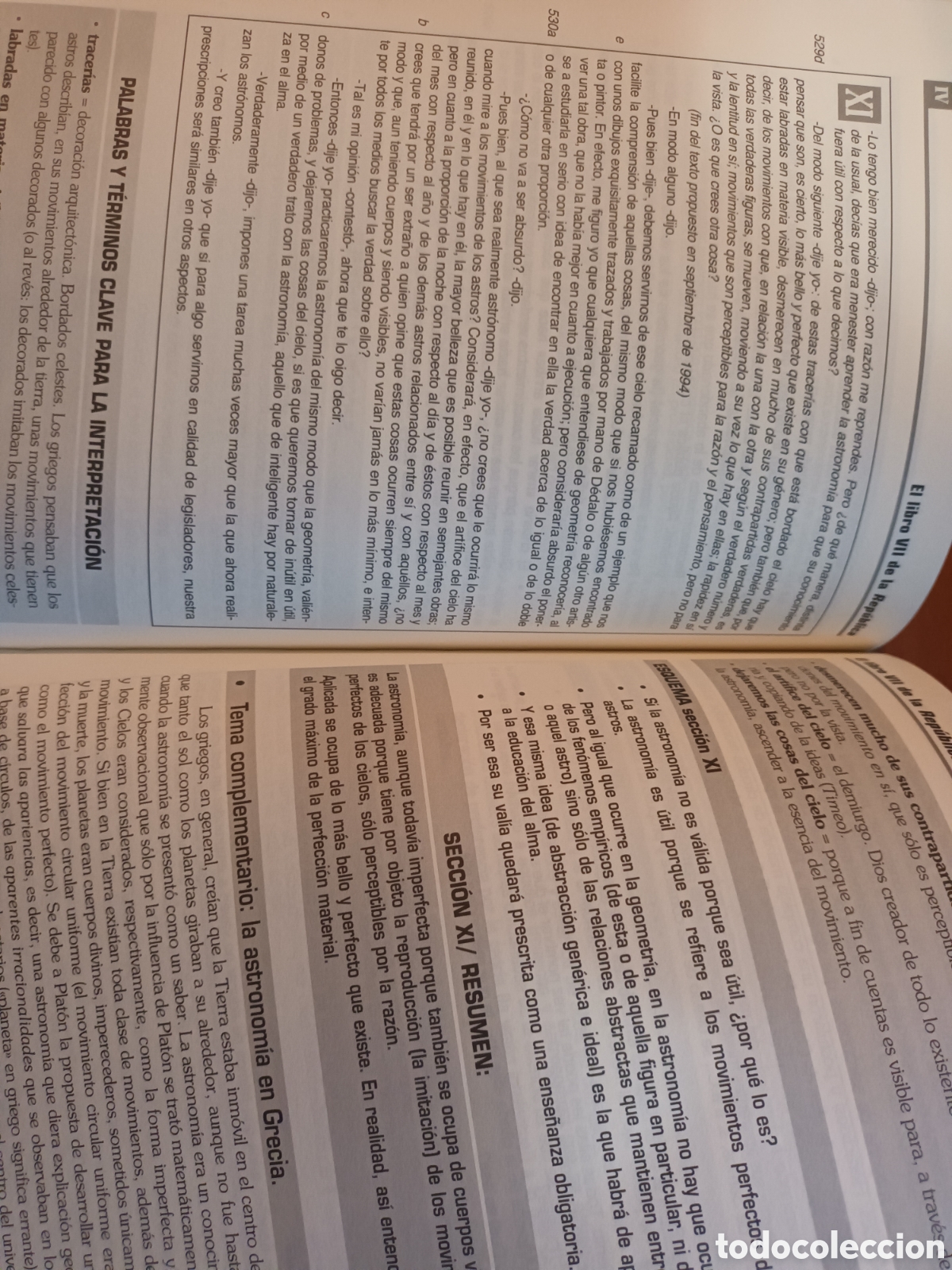 Libros de segunda mano: Plat&oacute;n - Libro VII de La Rep&uacute;blica - Foto 3