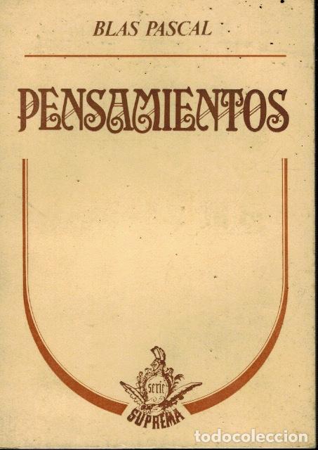 Libros de segunda mano: PENSAMIENTOS - Foto 1