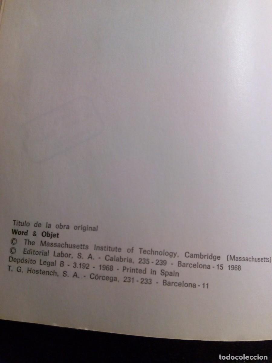 Libros de segunda mano: PALABRA Y OBJETO / W. V. ORMAN QUINE - Foto 4