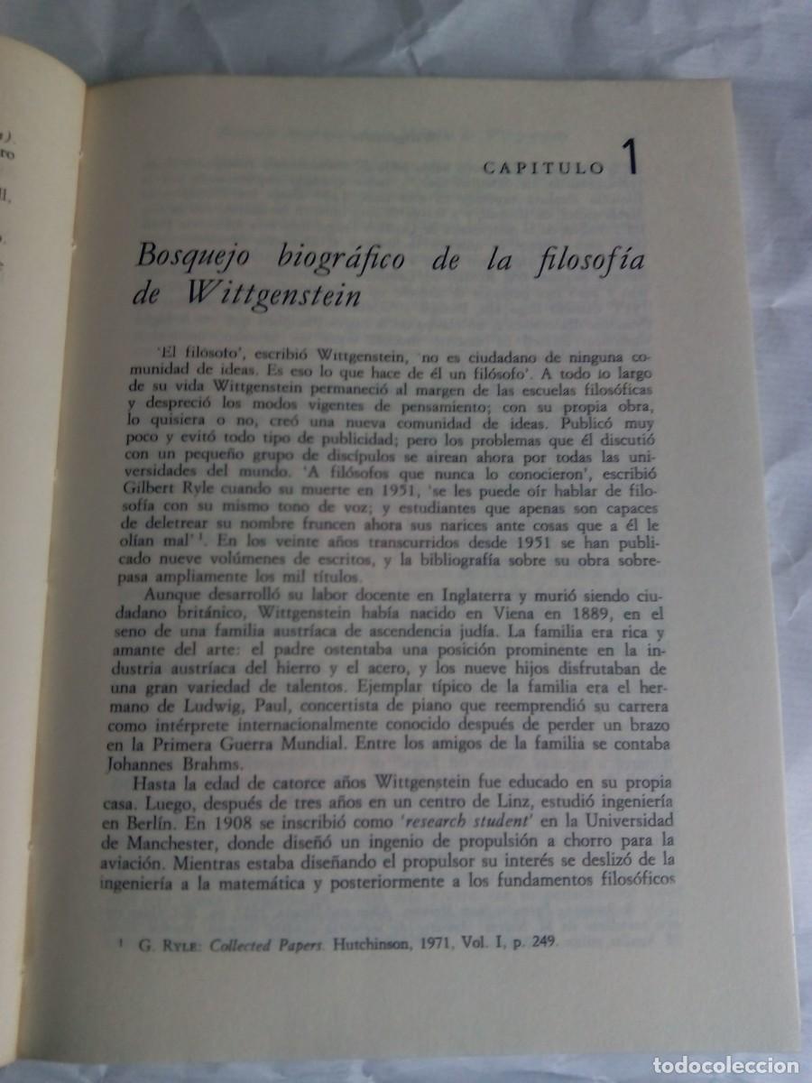 Libros de segunda mano: WITTGENSTEIN / ANTHONY KENNY - Foto 5