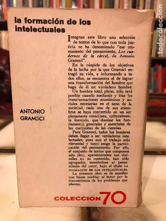 Libros de segunda mano: La formaci&oacute;n de los intelectuales. Antonio Gramsci. - Foto 2