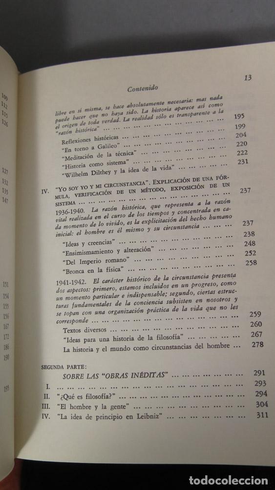 Libros de segunda mano: INTRODUCCION A ORTEGA Y GASSET. BOREL - Foto 4