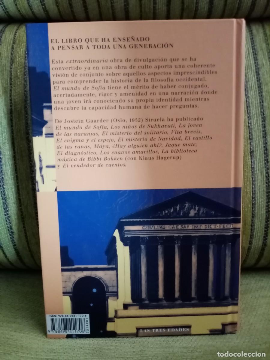 Libros de segunda mano: EL MUNDO DE SOFIA Jostein Gaarder - Foto 3