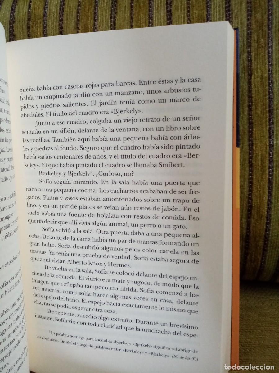 Libros de segunda mano: EL MUNDO DE SOFIA Jostein Gaarder - Foto 7
